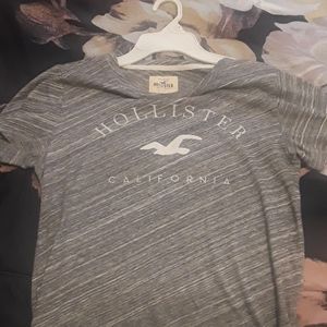 Grey Hollister shirt